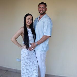 White Lace Sleeveless Dress